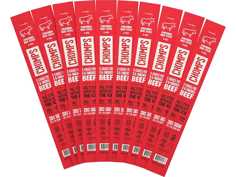 Chomps Original Beef Meat Stick, 1.15 oz., 24/Box (CO24)