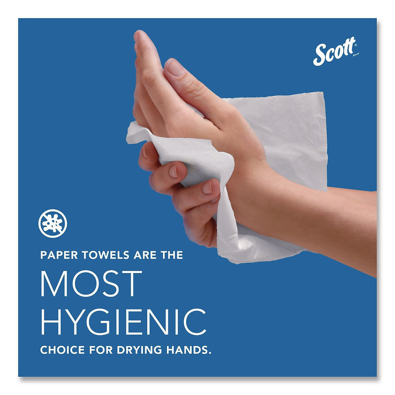 Scott Essential Recycled Hardwound Paper Towels, 1-Ply, 800 ft./Roll, 6 Rolls/Carton (56758)