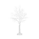 Nearly Natural 4-ft Pre-Lit Artificial White Twig Tree with 160 Warm White LED Lights (T4924)