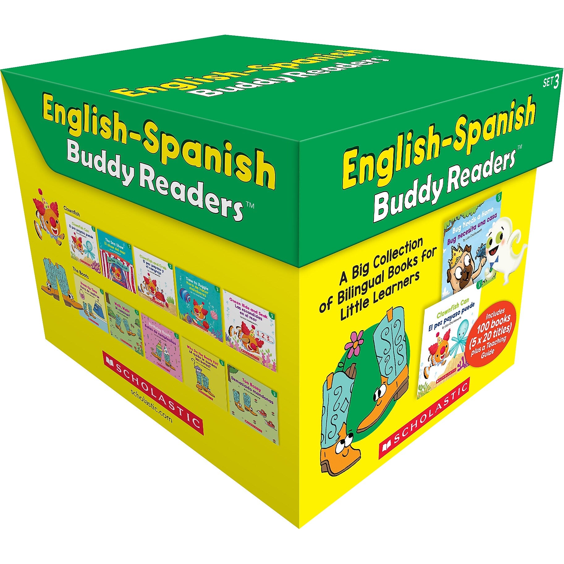 Scholastic Teaching English-Spanish Buddy Readers: Set 3, Multiple-Copy Set, 101/Set