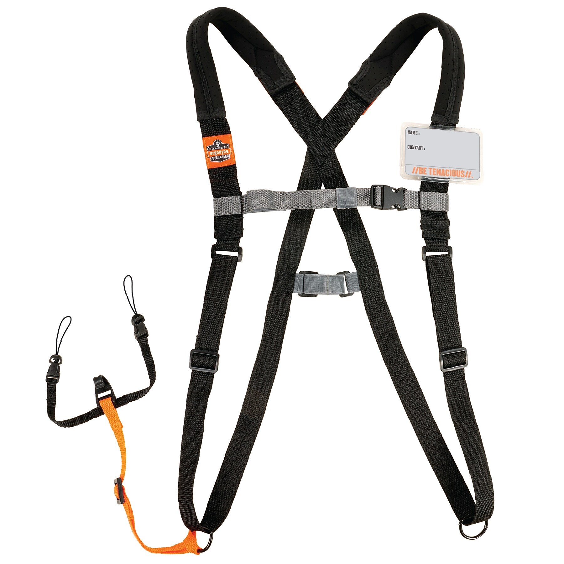Squids 3138 Small Padded Barcode Scanner Harness + Lanyard for Mobile Computers (19188)