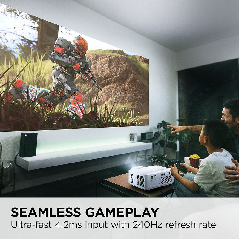 ViewSonic 3500 Lumens UHD 240Hz Laser Gaming Projector (LX700-4K)