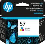 HP 57 Tri-Color Standard Yield Ink Cartridge, Prints Up to 500 Pages (C6657AN#104)
