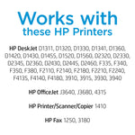 HP 21 Black Standard Yield Ink Cartridge, Prints Up to 190 Pages (C9351AN#140)