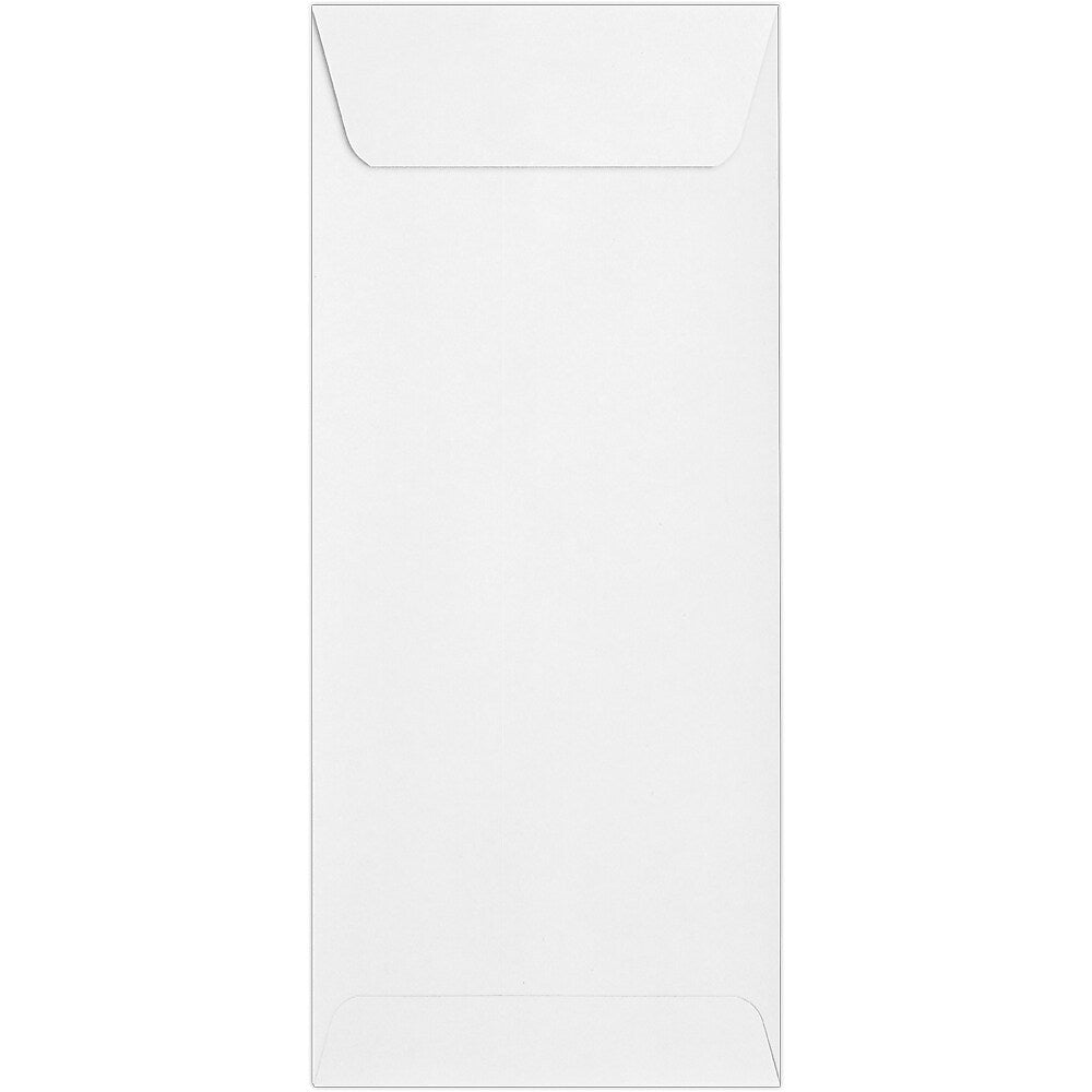 LUX 80lbs. 4 1/8" x 9 1/2" #10 Open End Envelopes, Bright White, 250/BX (7535-250)