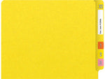 Medical Arts Press Heavy Duty End Tab File Folder, Straight-Cut, Letter Size, Yellow, 40/Box (S-09461-YLW)