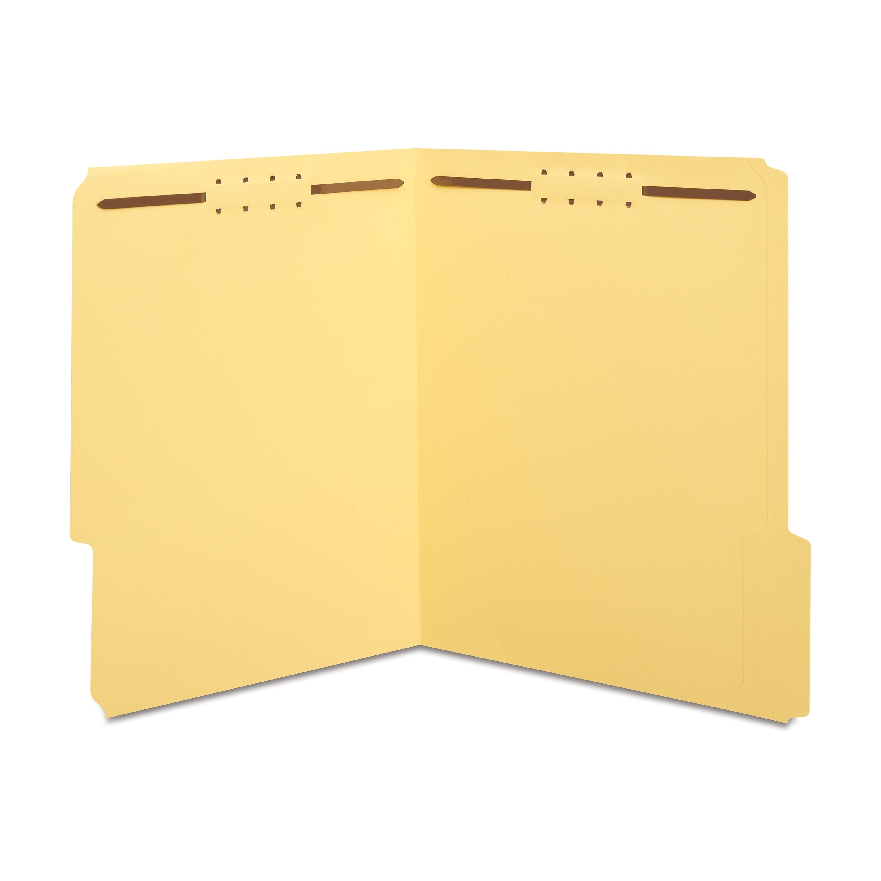 Staples® Reinforced Classification Folder, 2" Expansion, Letter Size, Yellow, 50/Box (ST18343-CC)