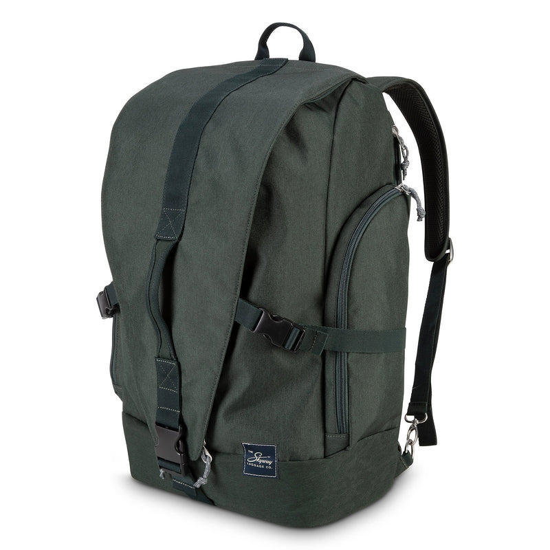 Skyway Luggage Rainier Weekender Backpack, Olympic Green (505-40-300-BKP)