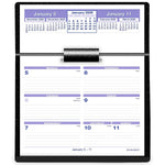 2026 AT-A-GLANCE Flip-A-Week 5.5" x 7" Weekly Desk Calendar, White/Purple (SW700X-00-26)
