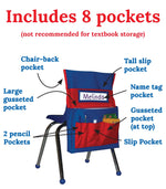 Carson Dellosa Education Red and Blue Chairback Buddy, 6/Pack