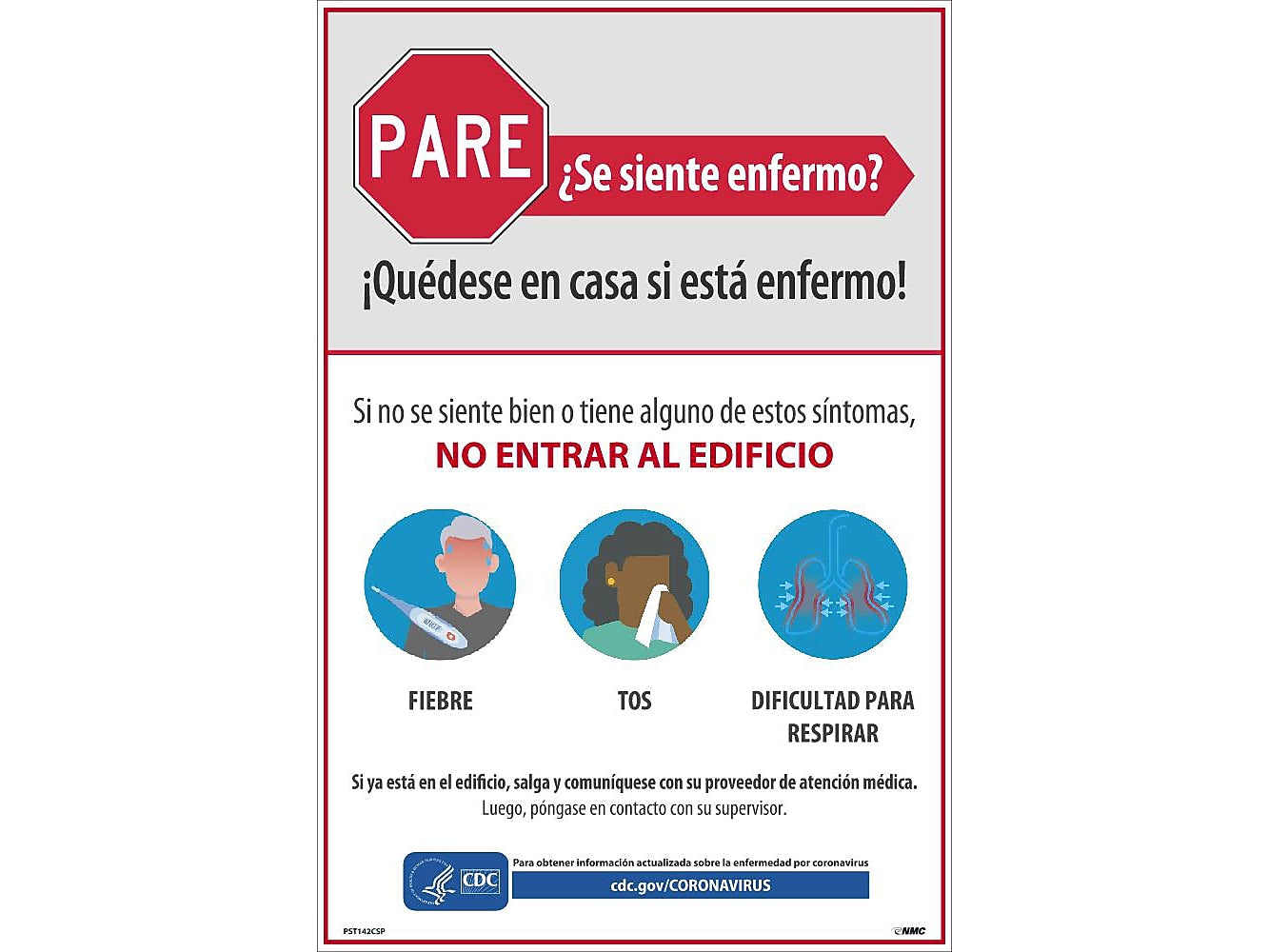 National Marker Safety Awareness Poster, Multicolor (PST142CSP)