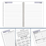 2026 AT-A-GLANCE DayMinder Executive 8.75" x 7" Weekly & Monthly Planner Refill Pages, White (G545-50-26)