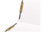 Medical Arts Press Heavy-Duty End Tab File Folder, Straight Cut, Letter-Size, White, 40/Box (S-09459-WHT)