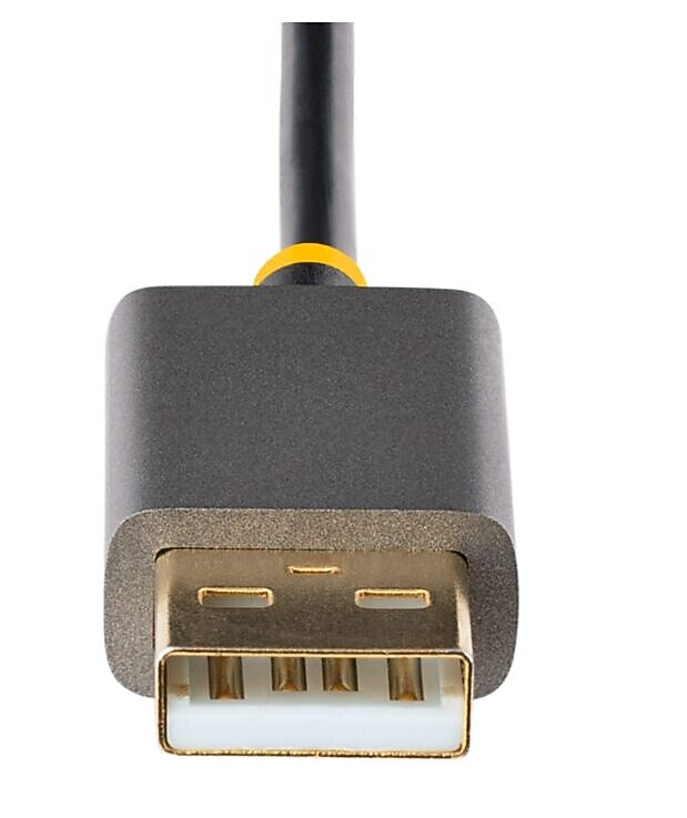 StarTech HDMI to USB A /Display Port Audio/Video Adapter, Male to Female/Male, Gray/Black (128-HDMI-DISPLAYPORT)
