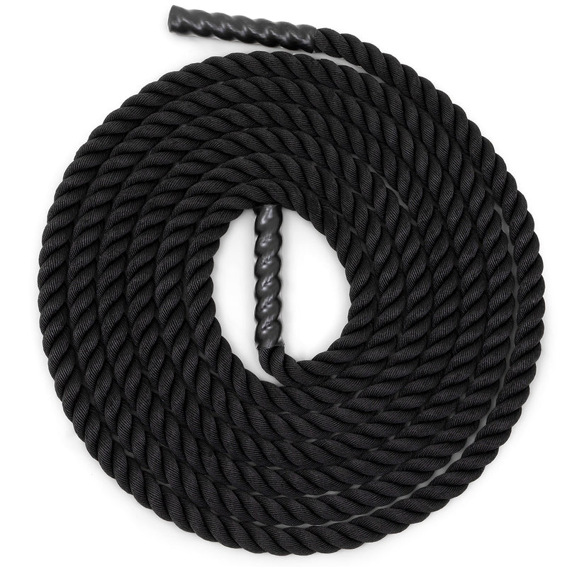 Champion Sports Rhino Poly Training Rope, Black (CHMP281)
