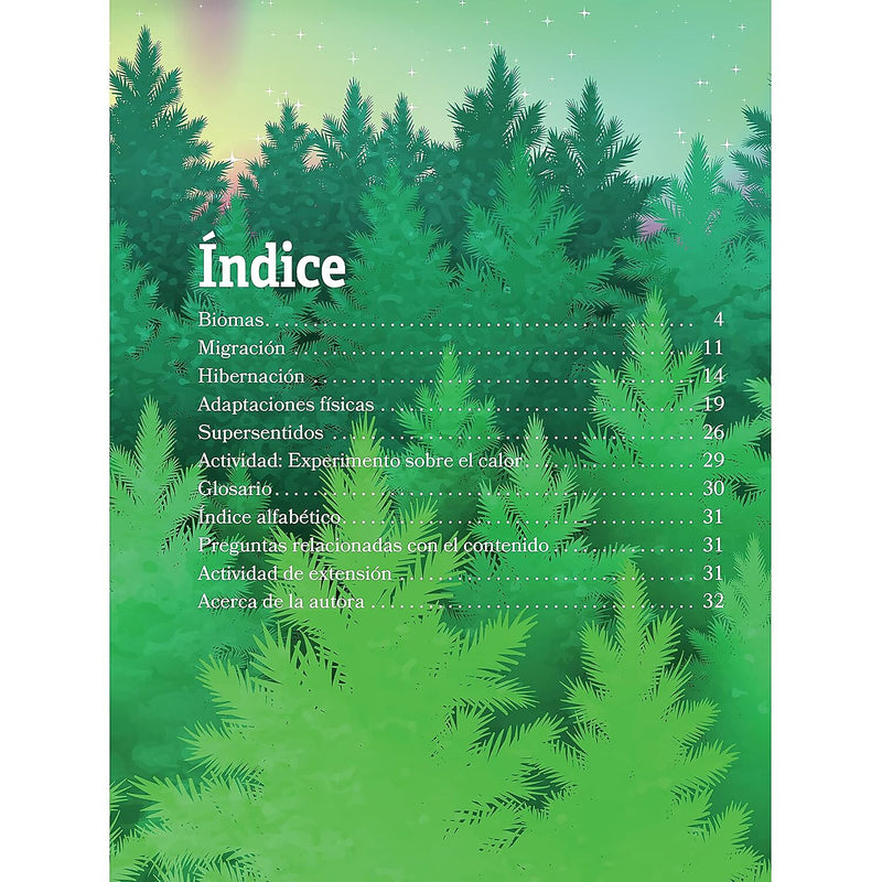 Carson-Dellosa Bridges Animales del bosque boreal, Hardcover (CD-9781731654601)