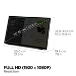 ViewSonic 24" 60Hz LED Monitor, Black (TD2465)