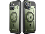 SupCase Unicorn Beetle PRO MAG Rugged Case for iPhone 15, Dark Green (SUP-iPhone2023-6.1-MagPro-SP-Guldan)
