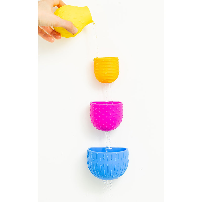 Mobi Oomplz Drip Drop Suction Cups, Multicolored, 4/Pack (MGMOOMP1)