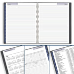 2025-2026 AT-A-GLANCE DayMinder 8.5" x 11" Academic Year Weekly & Monthly Planner, Plastic Cover, Charcoal (AYC520-45-26)