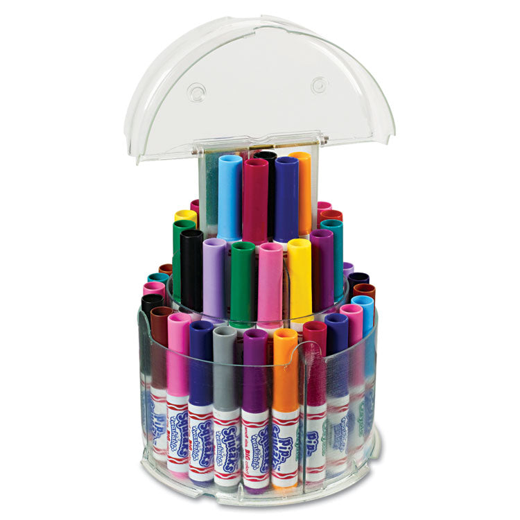 Pip-Squeaks Telescoping Marker Tower, Medium Bullet Tip, Assorted Colors, 50/pack