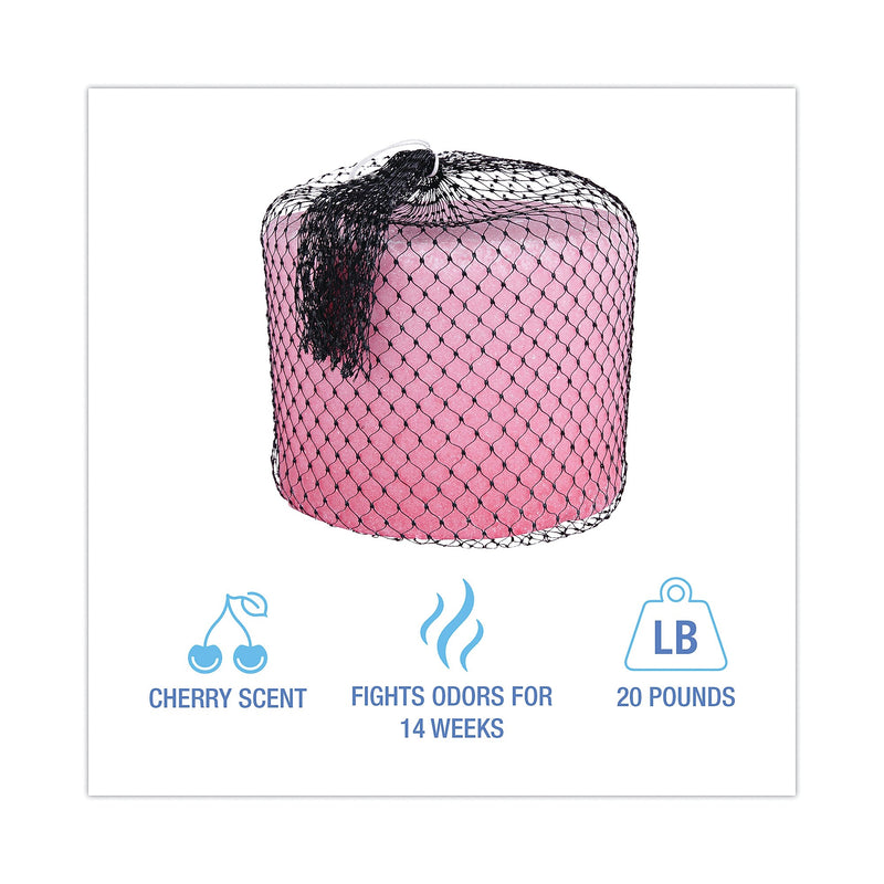 Boardwalk 14-Week Super Block Deodorizer, 20lb, Pink, Cherry