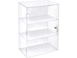 Azar 12.38"W Lockbox Countertop Display Case, Clear, Each (255412)