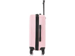 DUKAP Discovery 20" Hardside Suitcase, 4-Wheeled Spinner, TSA Checkpoint Friendly, Pink (DKDIS00S-PNK)