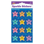 Trend Enterprises Starry Smiles Sparkle Stickers, Multicolored, 24/Pack, 6/Packs/Bundle (T-46308-6)