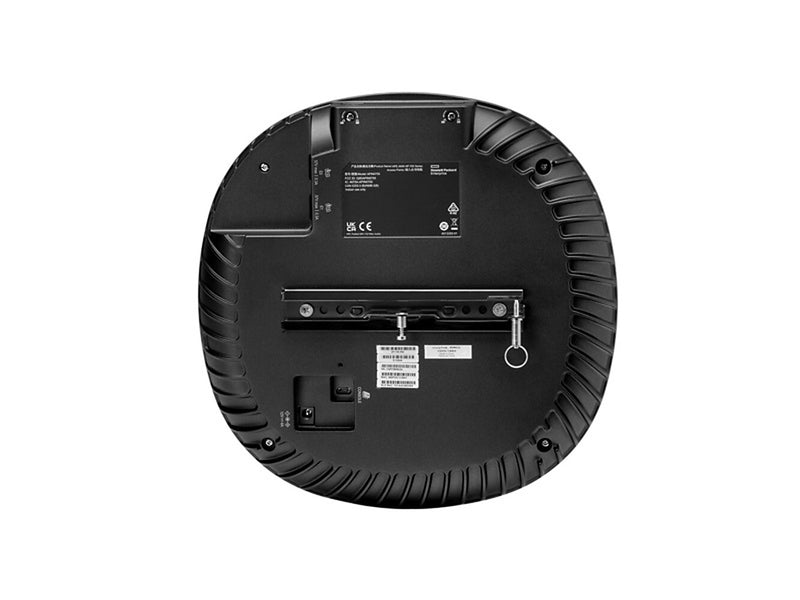 HPE Aruba AP-755 BE18700 Tri Band PoE WiFi 7 Access Point, White (S1G85A)