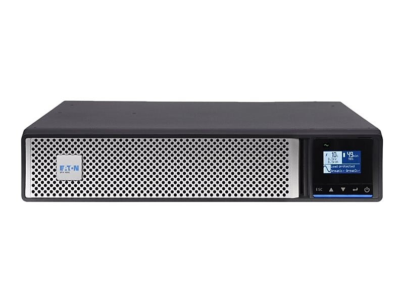Eaton 5PX 1000VA 2U UPS, 8-Outlet, Black/Silver (5PX1000RTG2)
