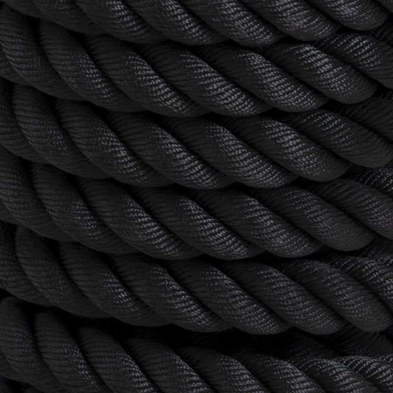 Champion Sports Rhino Poly Training Rope, Black (CHMP285)