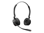 Jabra Engage 55 USB-A MS Stereo Wireless On Ear Computer Headset, Black (9559-450-125)
