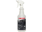 Betco Symplicity Sanibet 32 oz. Spray Bottle with Trigger, White/Black, 12/Carton (2373200)