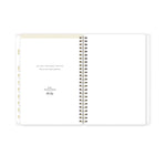 2025-2026 Day Designer for Blue Sky Climbing Floral 5.875" x 8.625" Academic Weekly & Monthly Planner (137884-A26)