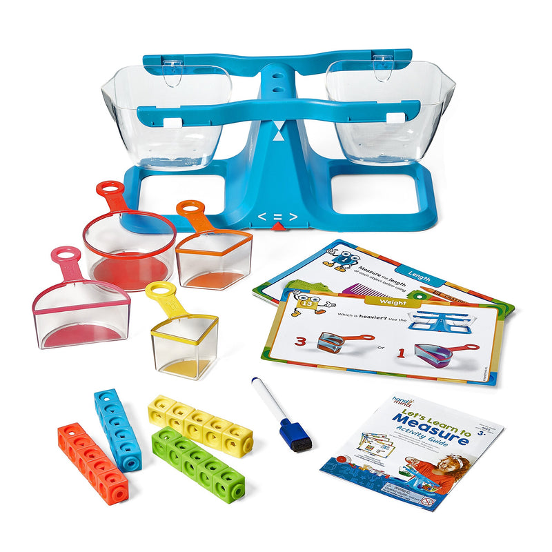 Hand2Mind Let's Learn To Measure Activity Set, 35 Pieces (HTM93401)
