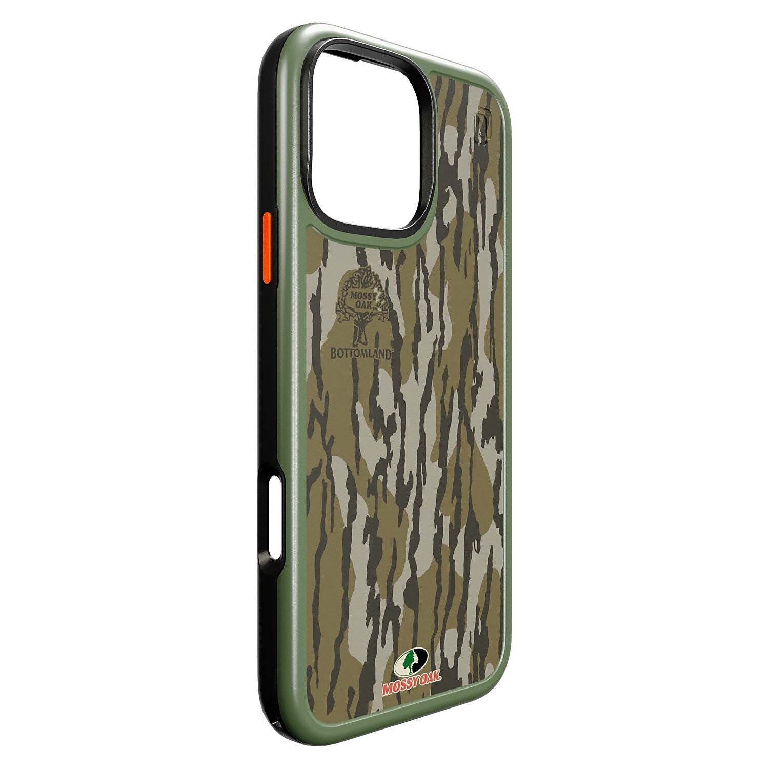 cellhelmet Fortitude Series MagSafe Phone Case for iPhone 16 Pro Max, Shock Absorbing, Mossy Oak Bottom Lands (CF-107-MO)