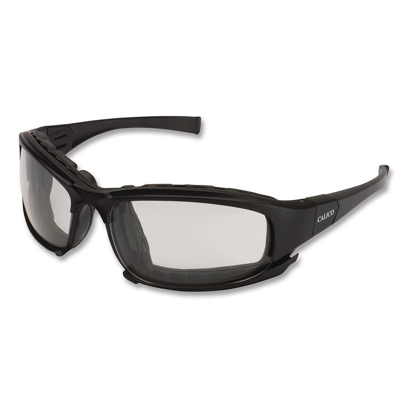 KleenGuard V50 Calico Anti-Fog Safety Glasses, Wraparound, Clear Lens (25672)