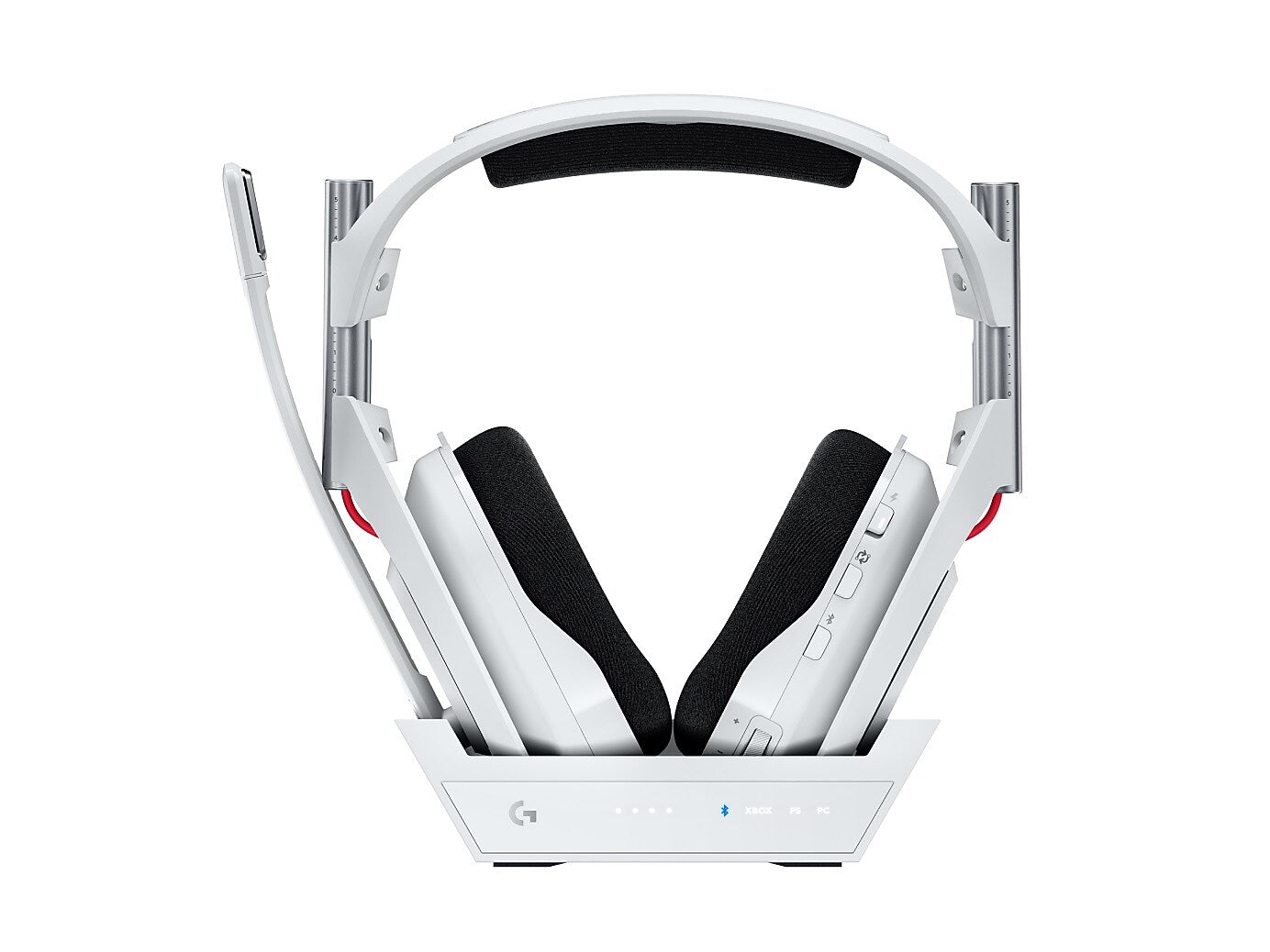 Logitech ASTRO A50 Wireless Noise Canceling Bluetooth Dolby Atmos Gaming Headset, USB-C, White (939-002229)