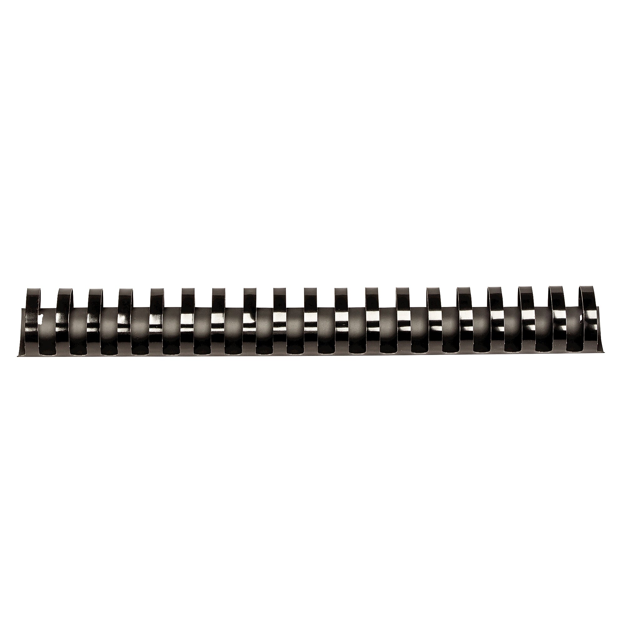 Fellowes 1 1/2" Plastic Binding Spine Comb, 340 Sheet Capacity, Black, 50/Pack (52368)