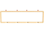 Flash Furniture Bright Beginnings 3-Panel STEAM Wall System, Brown (MK-ME088001-GG)