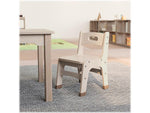 Flash Furniture Bright Beginnings Wooden Classroom Chair, Brown, 2 Pieces/Set (MK-KE24435-GG)