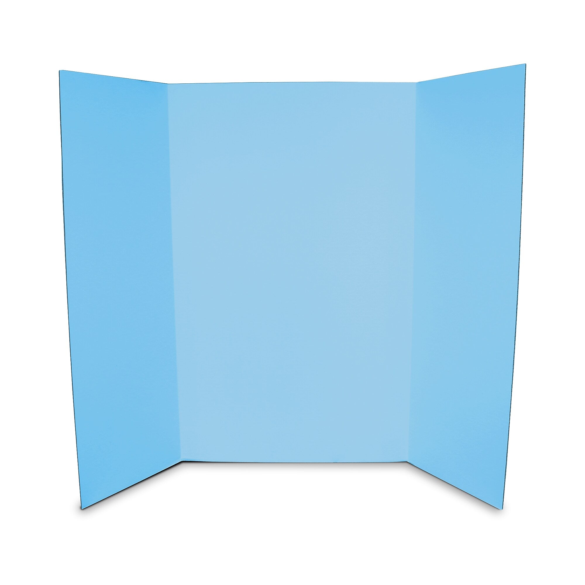 Flipside Corrugated Project Board, 3' x 4', Sky Blue, 24/Carton (30066-24)