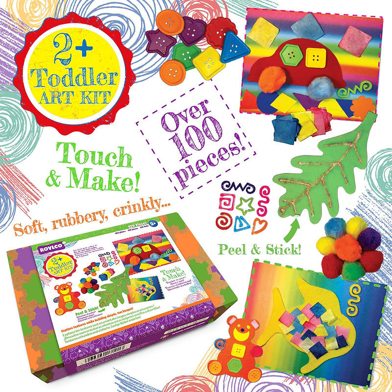 Roylco Toddler Art Kit, 129 Pieces/Pack (R-17101)