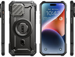 SUPCASE Unicorn Beetle MAG XT Rugged Case for iPhone 15 Pro Max, Shock-Absorbing, Black (SPH23MX67MGXTBK)