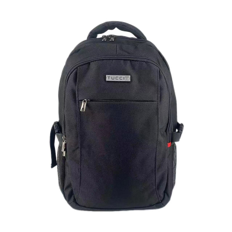 Tucci SCOUT Laptop Backpack, Medium, Black (T0564)