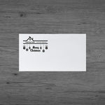#6-3/4 Standard Envelope, Black, Red or Dark Blue, Qty 1000