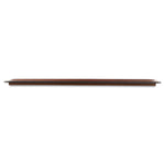Wood Folding Table, Rectangular, 71.88w X 17.75d X 29.13h, Mahogany