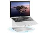 Rain Design mStand360 Laptop Stand for Apple MacBook/MacBook Pro/Powerbook, Silver (10036)