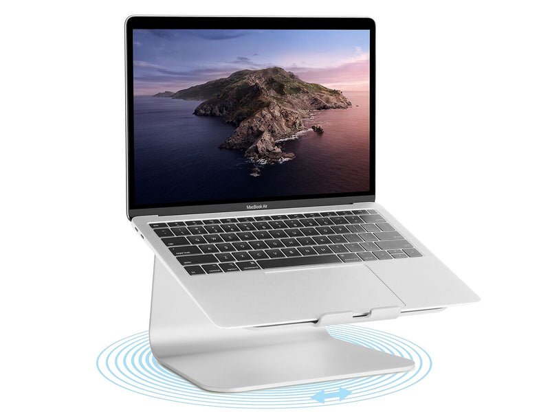 Rain Design mStand360 Laptop Stand for Apple MacBook/MacBook Pro/Powerbook, Silver (10036)